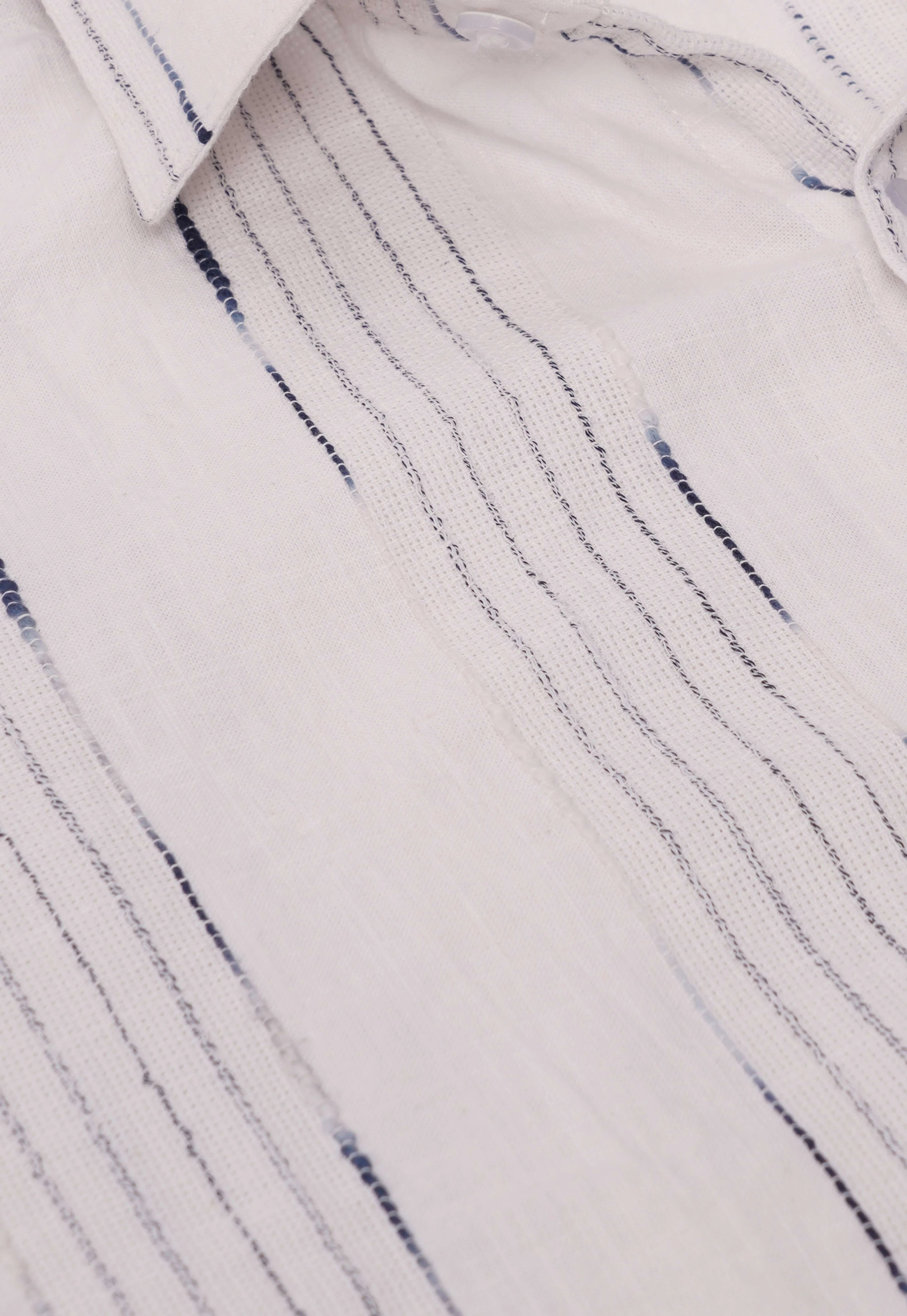 White Echo Full Sleeve Shirt